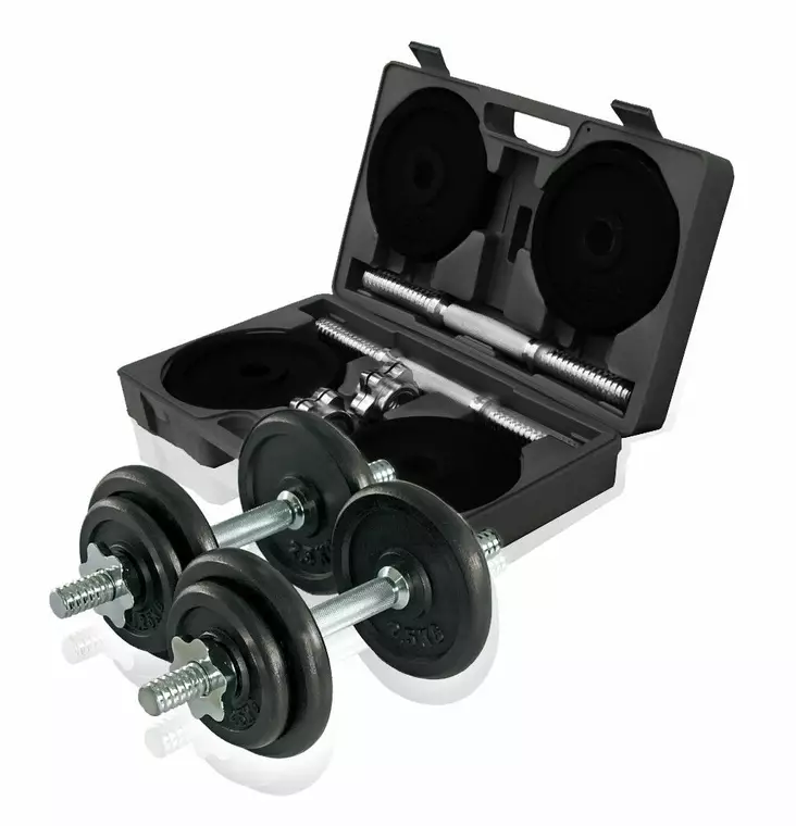Gymstick käsipainosetti säädettävä 20kg - Kuntoilutarvikkeet - 6430016904575 - 1