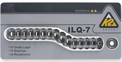 K2 rullaluistimen laakerit ILQ 7 - Rullaluistelu ja -lautailu - 4048387718435 - 1