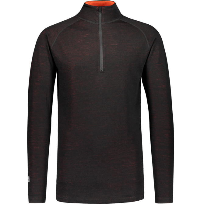 North Outdoor miesten merinovillapoolo Sensitive 225 musta - Miesten väli- ja alusasut - 64384420105 - 1