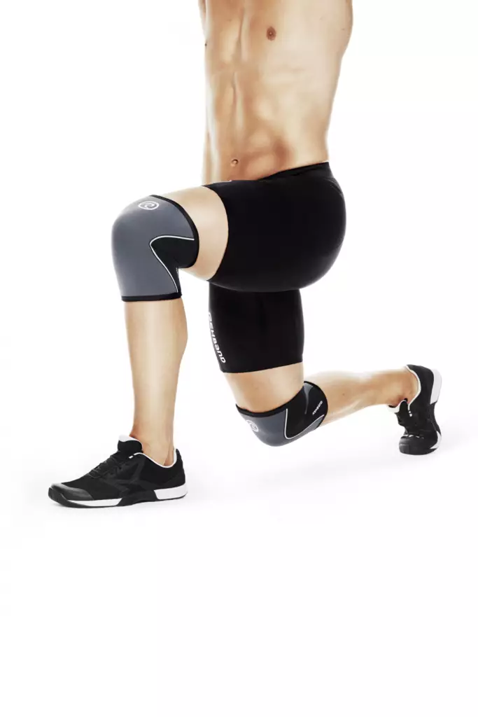 Rehband RX Knee 5mm polvituki musta/harm - Tuet ja lihashuoltotarvikkeet - 73918130185 - 1
