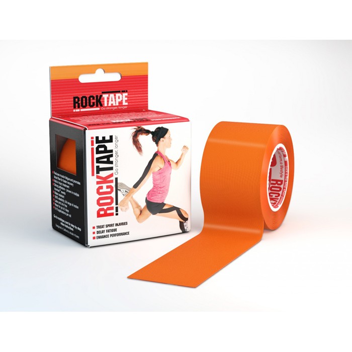 RockTape kinesioteippi standard oranssi - Tuet ja lihashuoltotarvikkeet - 609465181325 - 1
