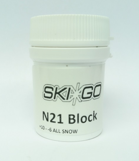 Skigo N21 luistonappi +10..-6 - Luistopulverit ja napit - 7393753629905 - 1