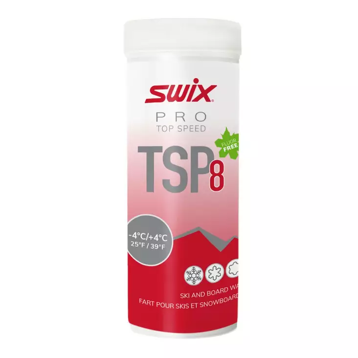 Swix TSP8 Pulveri -4..+4 - Luistopulverit ja napit - 7045952664255 - 1