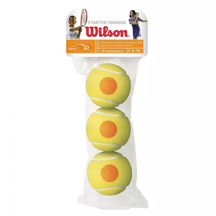 Wilson tennispallot starter 3 pack - Tennis ja Padel - 883813357925 - 1
