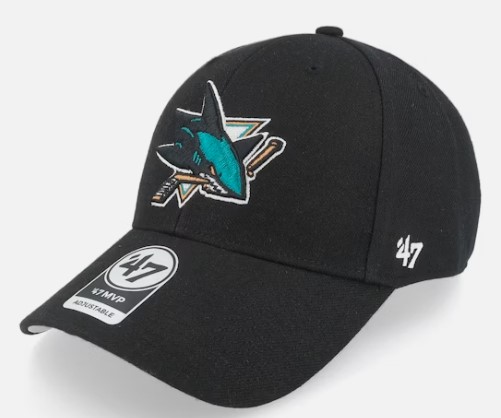 47 Brand Sharks MVP Team NHL lippis - Jääkiekko fanituotteet - 888442734505 - 1
