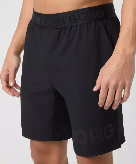 Björn Borg Borg 9'' Shorts treenishortsit musta - Miesten treenivaatteet - 73214656755 - 1