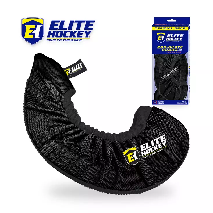 Elite PRO SKATEGUARD teräsuojat musta - Jääkiekkoluistin tarvikkeet - 6985481345 - 1