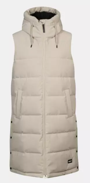 Halti Penger Puffer Vest naisten toppaliivi beige - Naisten takit ja puvut - 065-0462-H05 - 1