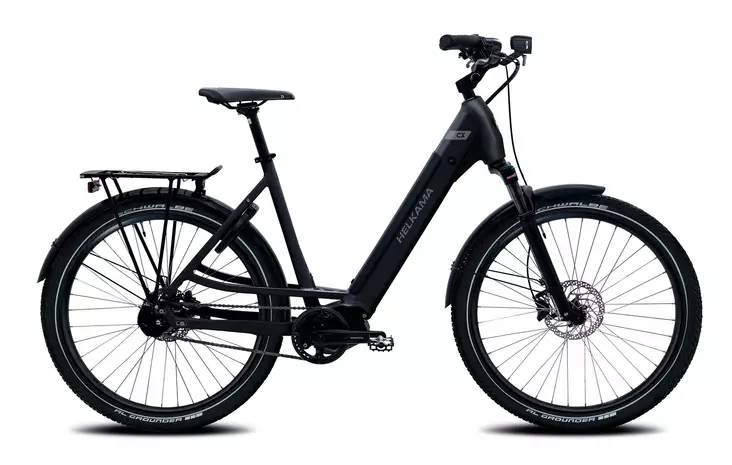 Helkama CX 5v Di2 sähköpyörä musta - Kaupunkisähköpyörät - 641749200365 - 1