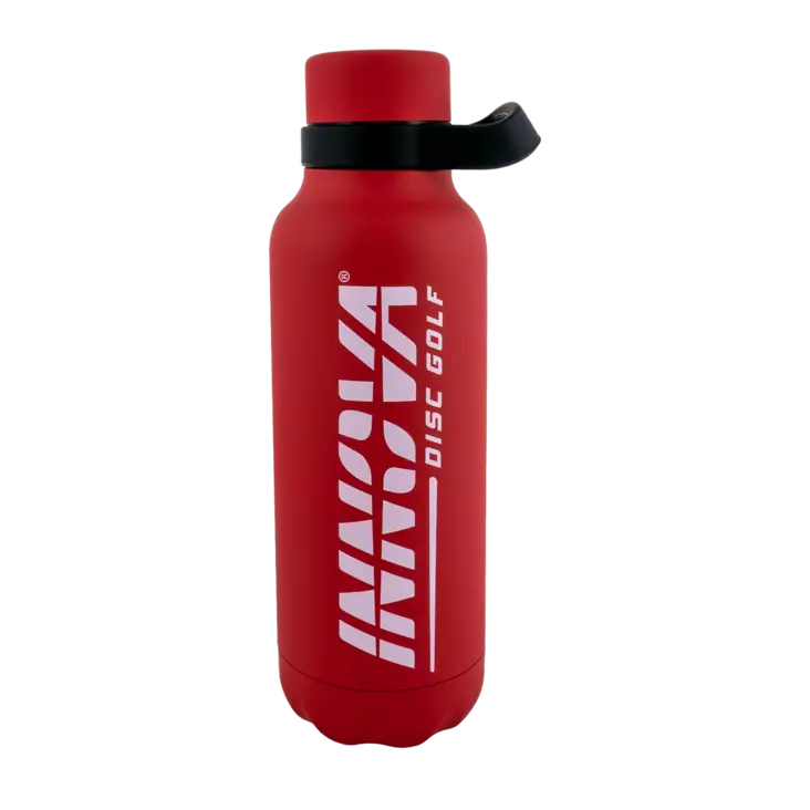 Innova INNsulated Burst Logo Bottle puna - Frisbeegolf - 080757231285 - 1