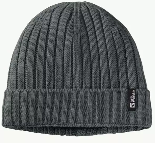 Jack Wolfskin Rib Knit Beanie pipo vihre - Pipot, lippikset ja pannat - 4064886303095 - 1
