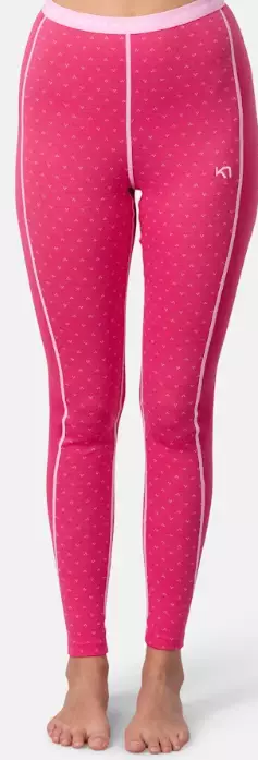 Kari Traa Vilma Pants naisten merinovillahousut pinkki - Naisten väli- ja alusasut - 70486530505 - 1