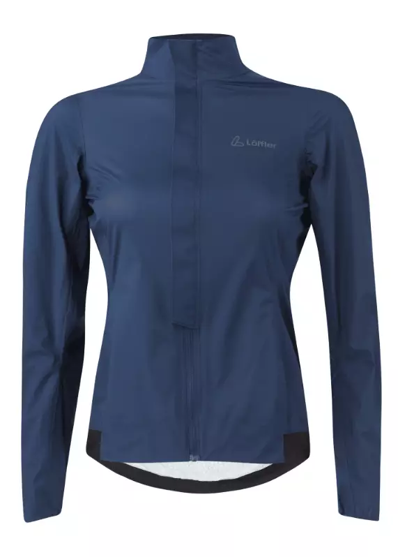 Löffler Bike Jacket Rain Chaser WPM Pocket naisten pyöräilytakki tummansininen - Naisten pyöräilyvaatteet - 28704-495 - 1