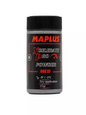 Maplus Xcelerate PRO MED pulveri -2..-9 - Luistopulverit ja napit - 8052590850055 - 1