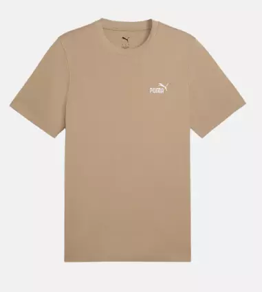 Puma ESS Small No 1. Logo Tee miesten t-paita vaaleanruskea - Miesten t-paidat - 682535-55 - 1