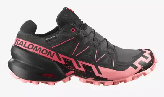 Salomon Speedcross 6 GTX juoksukengät musta/pinkki - Naisten juoksukengät - 1987200855 - 1