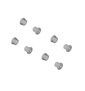 Shimano eturattaan kiinnityspultti + mutteri 4kpl - Pyörän vaihteisto - 4550170443405 - 1