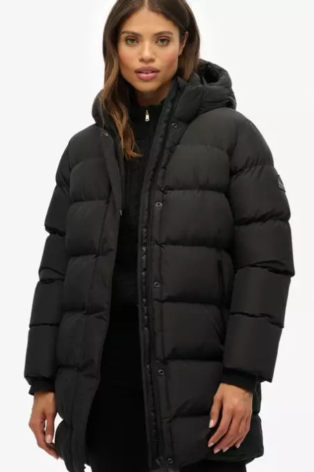 Superdry Hooded Sports Puffer Mid naiste - Naisten takit ja puvut - 50630688405 - 1