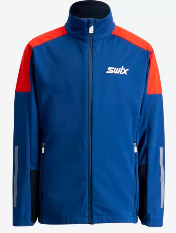 Swix Nordic XC Jacket lasten hiihtotakki sininen - Lasten hiihtovaatteet - 10325-25-72105 - 1