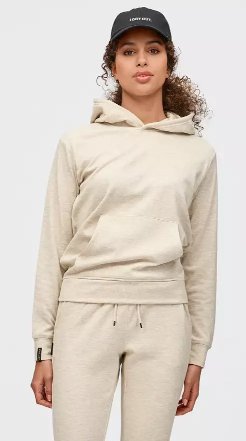 Twentyfour Mode Comfy Hoodie naisten huppari vaalea - Naisten urheilupaidat ja hupparit - 70728166585 - 1