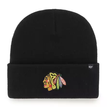 47 Brand Chicago Blackhawks Haymaker NHL pipo musta - Jääkiekko fanituotteet - 194165819086 - 1