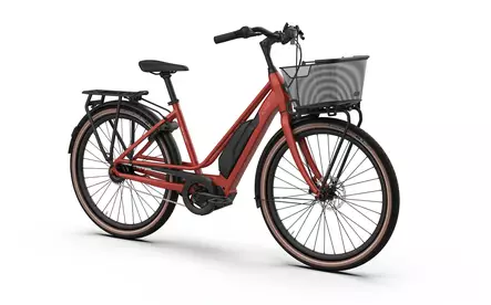 Helkama E-Aino 5v sähköpyörä punainen - Kaupunkisähköpyörät - 641749200526 - 2