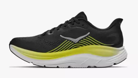 Hoka Clifton 11 juoksukengät musta/keltainen - Miesten juoksukengät - 1986059376 - 2