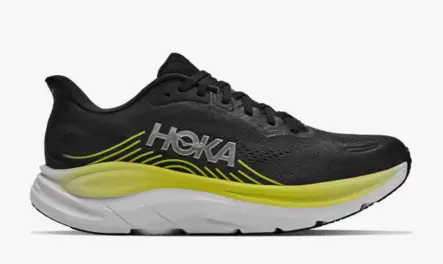 Hoka Clifton 11 juoksukengät musta/keltainen - Miesten juoksukengät - 1986059376 - 1