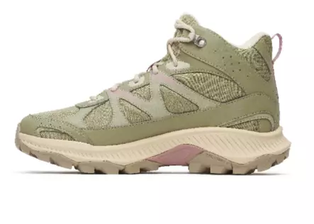 Merrell Tempo EXP Active Mid GTX naisten ulkoilukengät oliivi - Naisten kävelykengät - J00005506 - 2