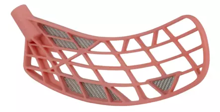 Oxdog Triad Carbon lapa MBC3 peach/silver - Salibandymailan lavat - 734015166476 - 2