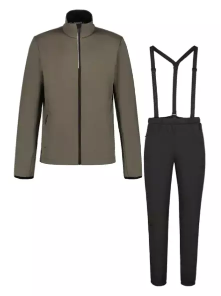 Rukka Tervo miesten hiihtopuku vihreänharmaa - Miesten hiihtovaatteet - 643859466106 - 1