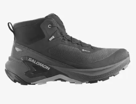 Salomon Genesis Mid GTX miesten ulkoilukengät musta/harmaa - Miesten kävelykengät - 1987205736 - 1
