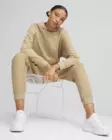 Puma Loungewear TR Suit naisten collegeasu beige - Naisten takit ja puvut - 40996855696 - 1