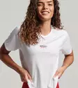 Superdry Core Active Tee naisten treenipaita valkoinen - Naisten treenivaatteet - 50597263526 - 1