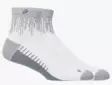 Asics Performance Run Sock juoksusukat valkoinen/harmaa - Urheilusukat - 45716332206 - 1