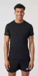Björn Borg Borg T-Shirt miesten treenipaita musta - Miesten treenivaatteet - 73214657306 - 1