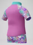 Speedo Digital Short Sleeve Rash Top Set purple - Lasten uima-asut ja uimahousut - 50599377736 - 2