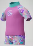 Speedo Digital Short Sleeve Rash Top Set purple - Lasten uima-asut ja uimahousut - 50599377736 - 1