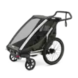 Thule CHARIOT LITE 1 lastenkuljetuskärry vintage vihreä - Lasten pyörätarvikkeet - 197074761996 - 3