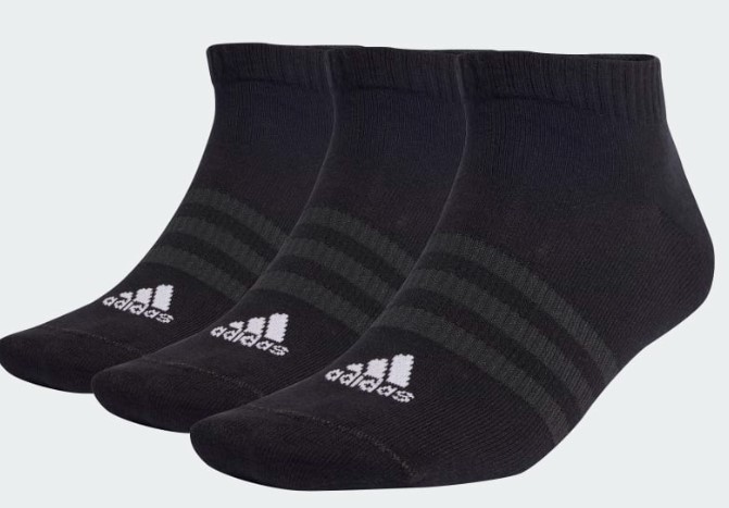 Adidas SPW Low 3P sukkapaketti black - Urheilusukat - IC1336 - 1