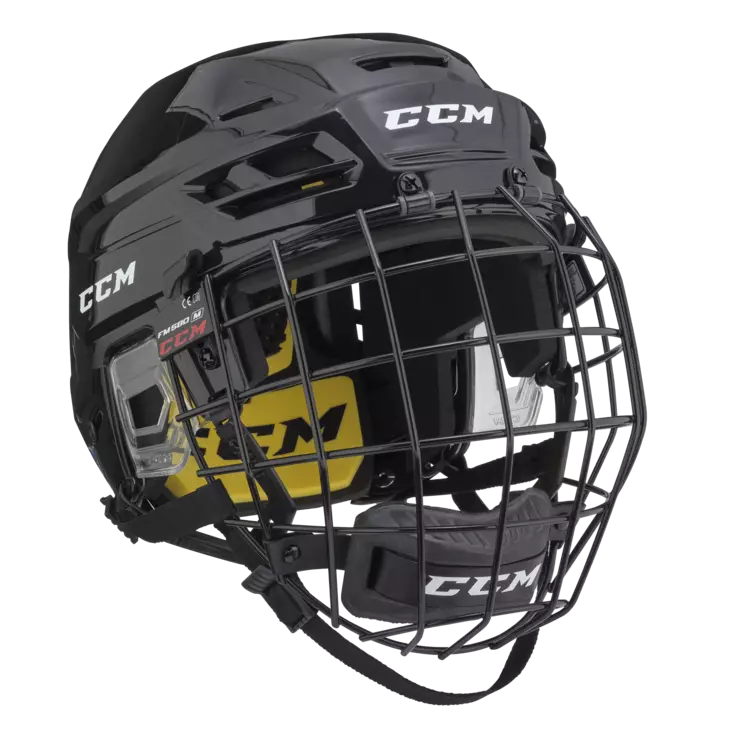 CCM Tacks 210 Combo jääkiekkokypärä must - Jääkiekkokypärät - 19152030516 - 1