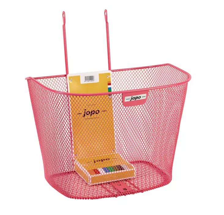 Helkama Jopo Kori, pinkki - Pyörän korit ja laukut - 6417492109946 - 1