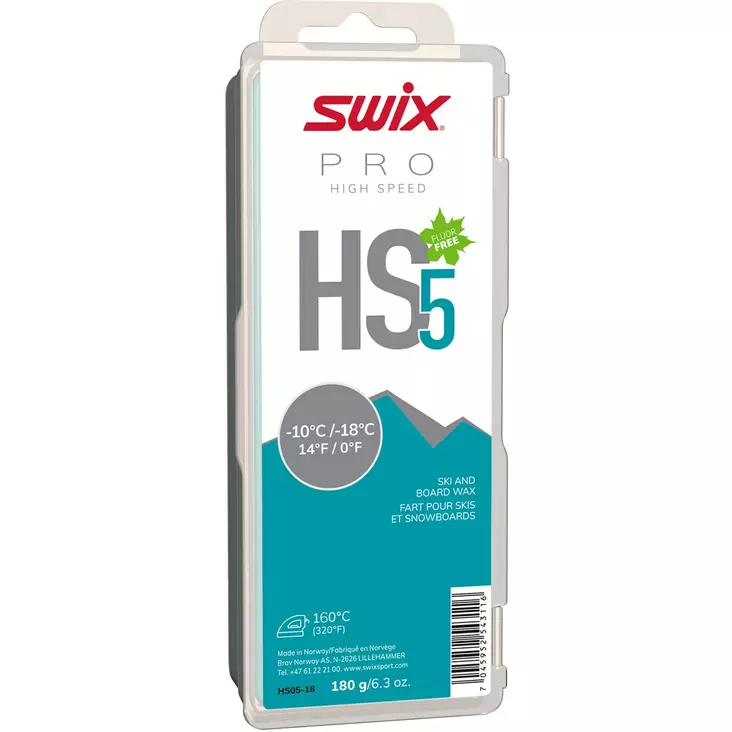 Swix HS5 luistovaha 180g / -10..-18 - Luistovahat - 7045952543116 - 1