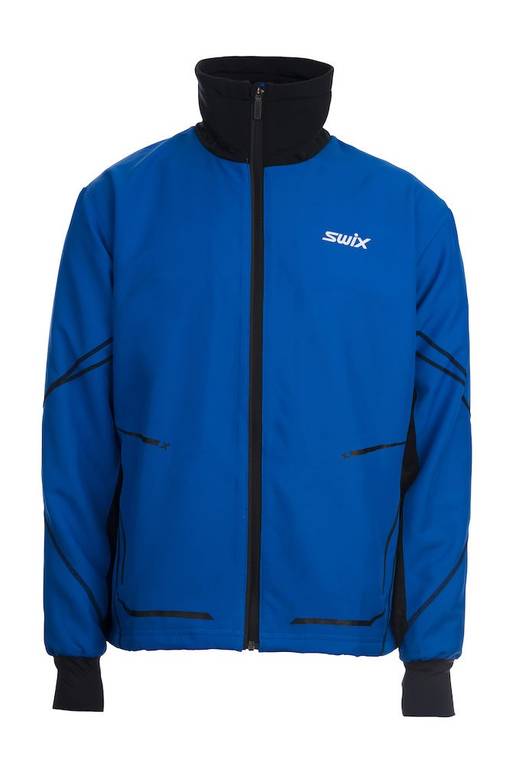 Veste De Course Swix Star XC Trekking Homme - Taille L - Noire, Sans Capuche - Très Bon état