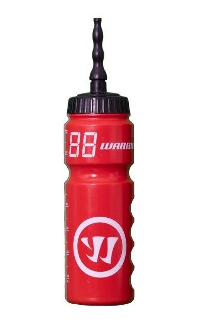 Warrior juomapullo 0,75L punainen - Jääkiekkovalmennus ja yleistarvikkeet - 647742449416 - 1