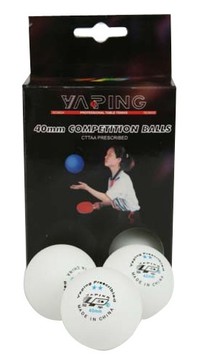 Yaping pöytätennispallot 6kpl/ 3tähteä - Muut palloilutarvikkeet - 6922717294036 - 1