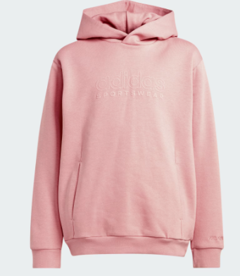 Adidas All SZN Graphic lasten huppari pinkki - Lasten urheilupaidat ja hupparit - IV7116 - 1
