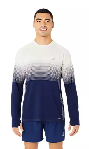 Asics Seamless LS Top miesten juoksupait - Miesten juoksuvaatteet - 45504575986 - 1