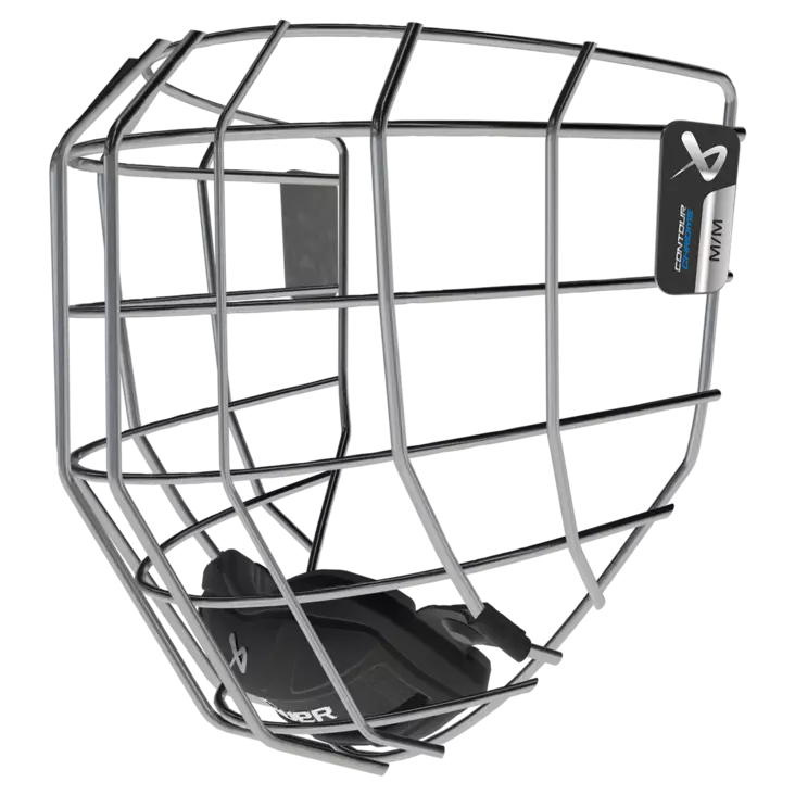 Bauer Contour ristikko kromi - Jääkiekkokypärän visiirit ja -tarvikkeet - 68869883846 - 1
