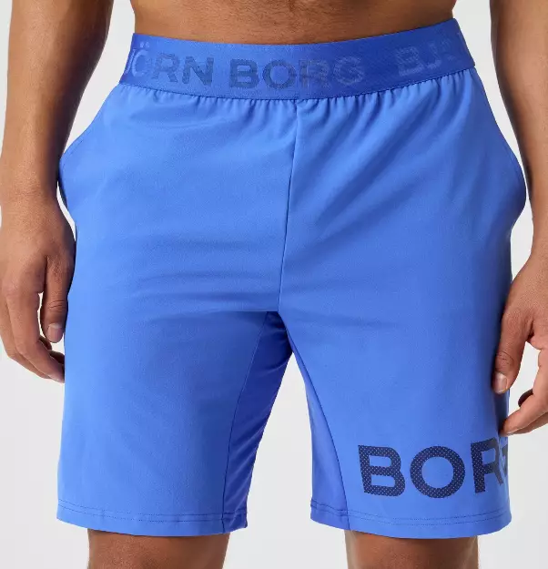 Björn Borg Borg 9'' Shorts treenishortsit amparo blue - Miesten treenivaatteet - 73214658476 - 1